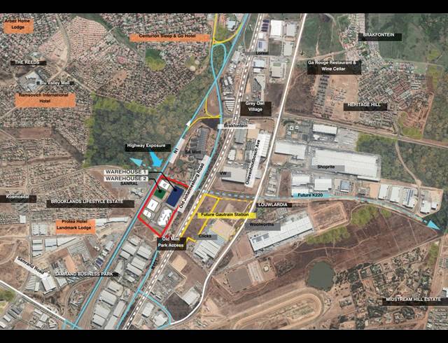 16,699M² WAREHOUSE TO LET IN LOUWLARDIA